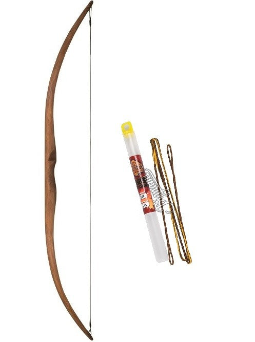 Big Longbow 43 pollici con corde Dacron per sport giovanili in legno